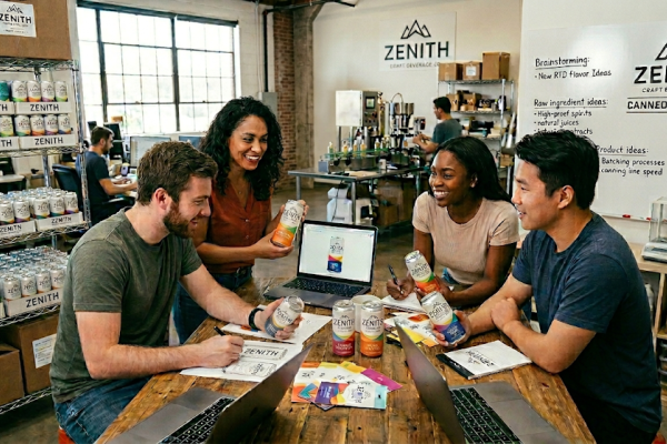 BevSource Technical Formulation Team Working on Commercial Scale-Up